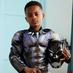 Disney Black Panther Halloween  Costume - Size 7/8
